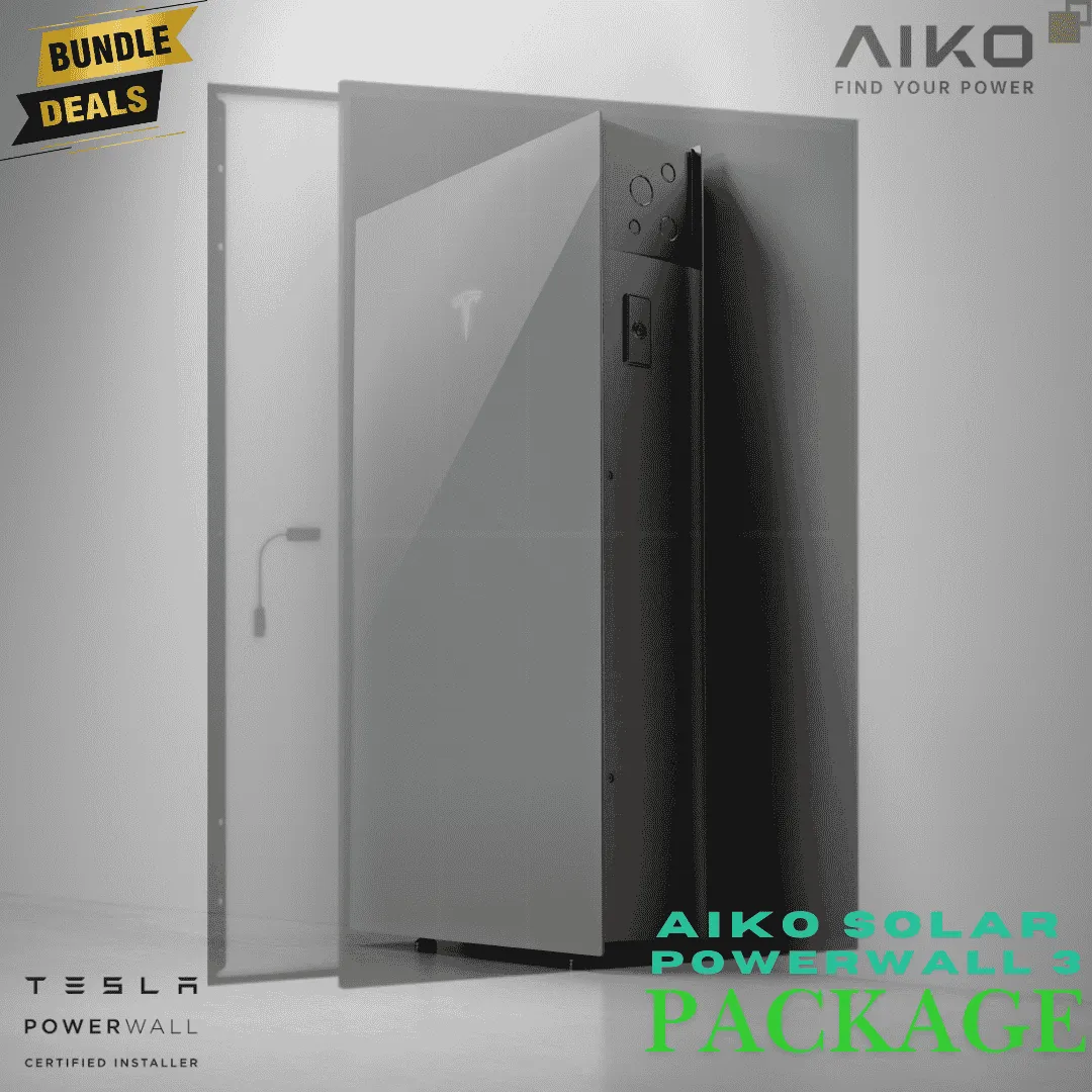 Aiko Solar Panels & Tesla Powerwall 3 Package | ACT & NSW Solar Solutions