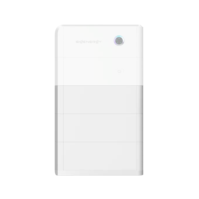 SigenStor stack with the stackable battery modules highlighted